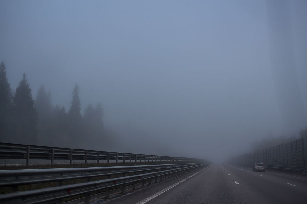 Дорога в тумане