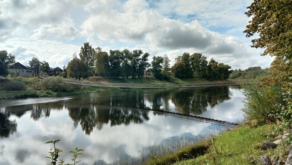 Подвесной мост с. Ёгла
