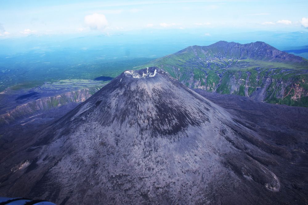 Вулкан Карымский. Камчатка.