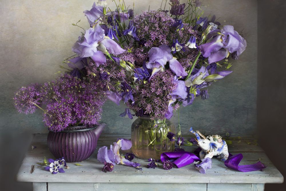 Оттенки сиреневого