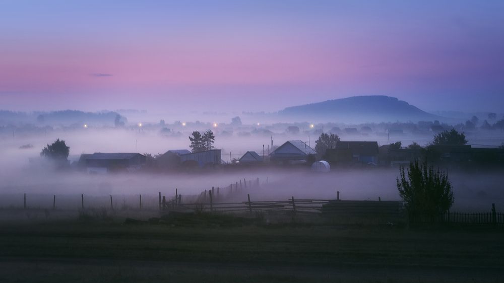 Тишь на деревне...