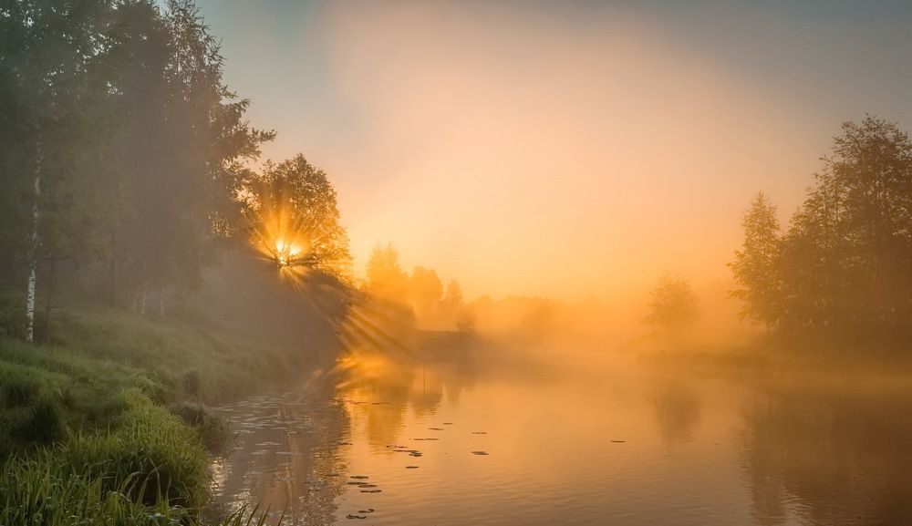 Лучезарное утро.