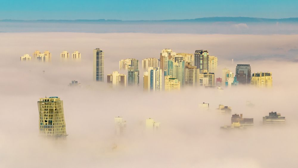 The city above the clouds