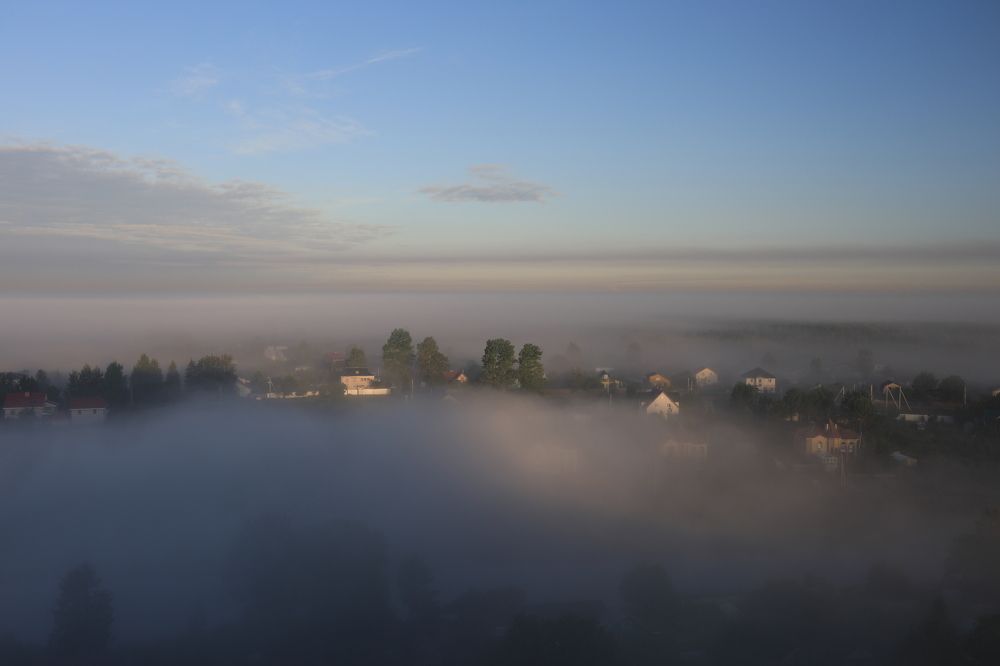 Утро туманное...