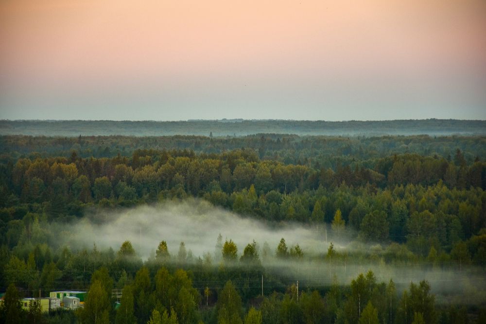 Вечерний туман.