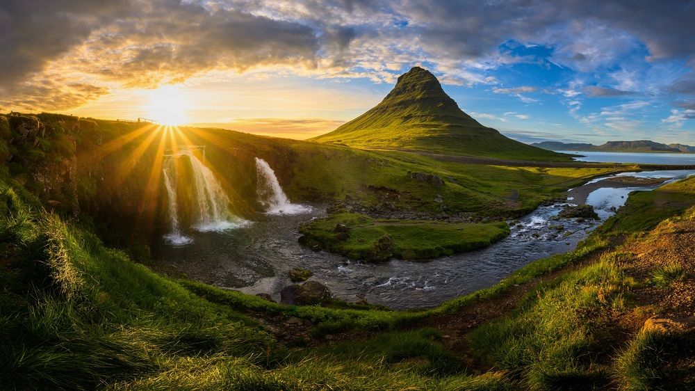 Summer on Iceland
