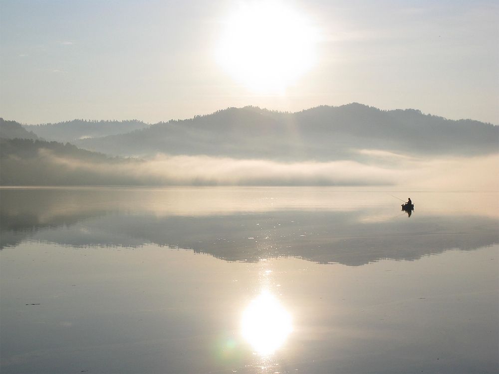 На утренней зорьке...
