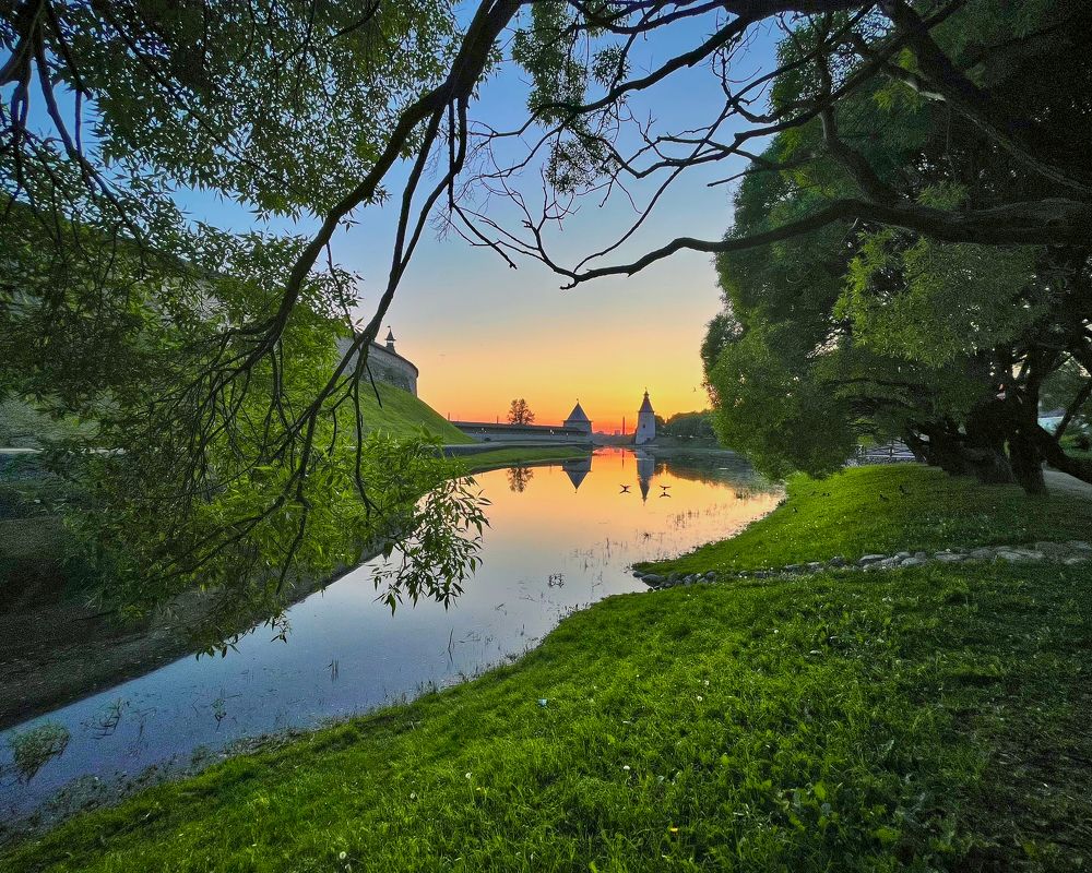 Псковский закат