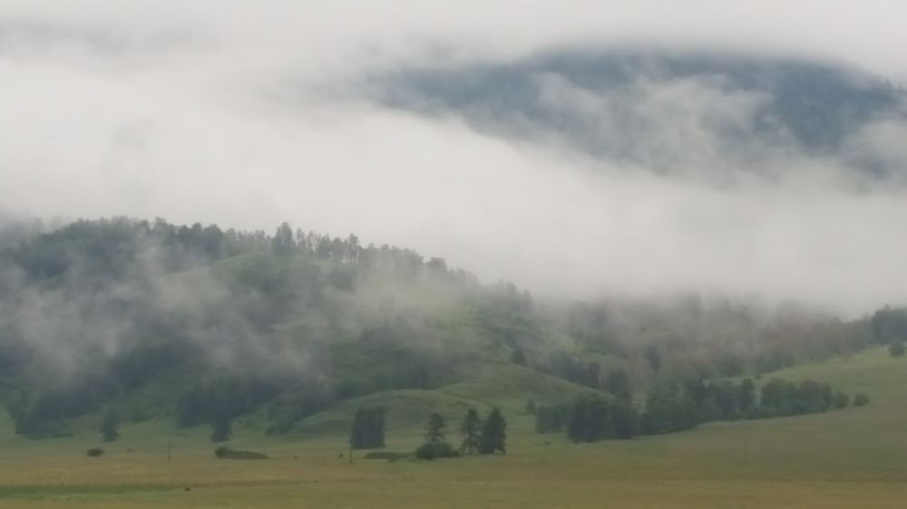 Туман в горах.
