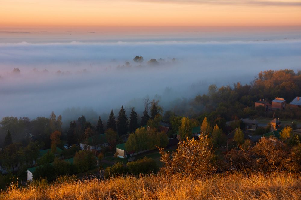 Восход над Доном.