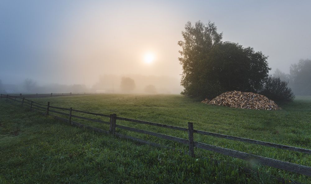 Туманное утро