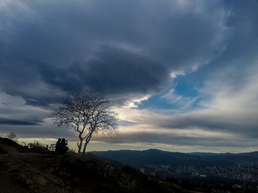 See sky