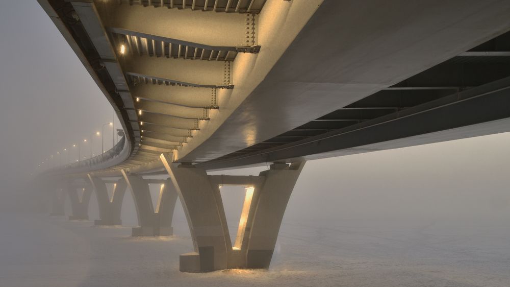 Линии моста