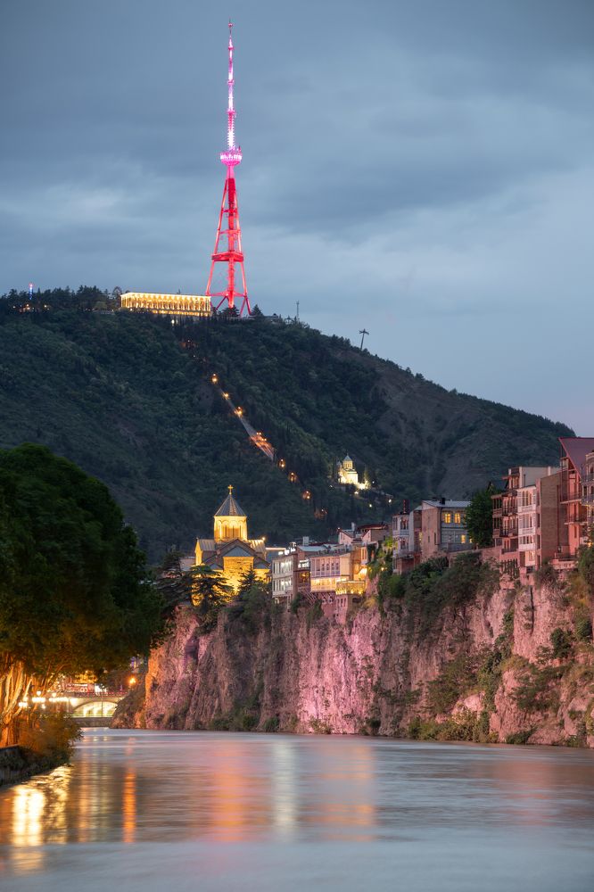 Nocturnal Old Tbilisi
