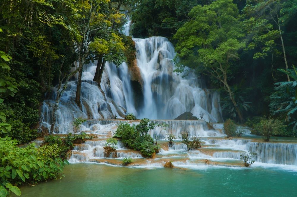 Kuangsi waterfall