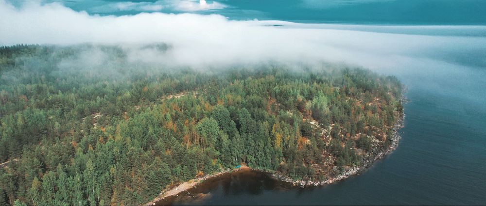 Остров в шхерах Ладожского озера