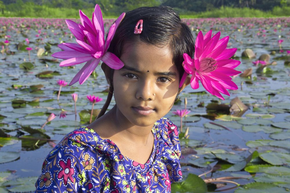 Water Lily girl
