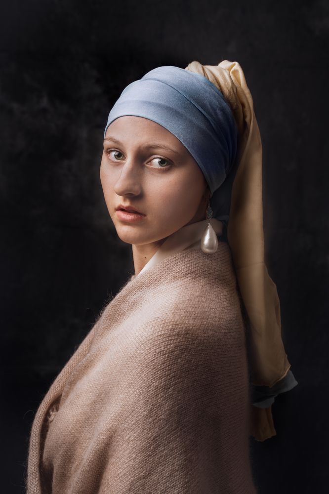 La ragazza con orecchino di perla