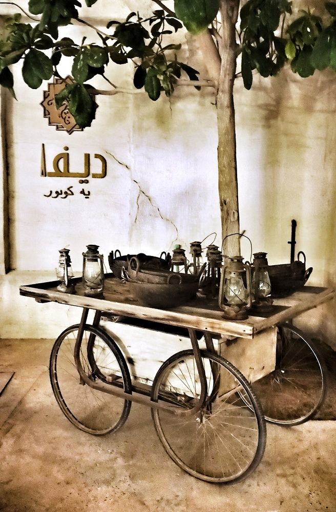 Дубайские дворики.