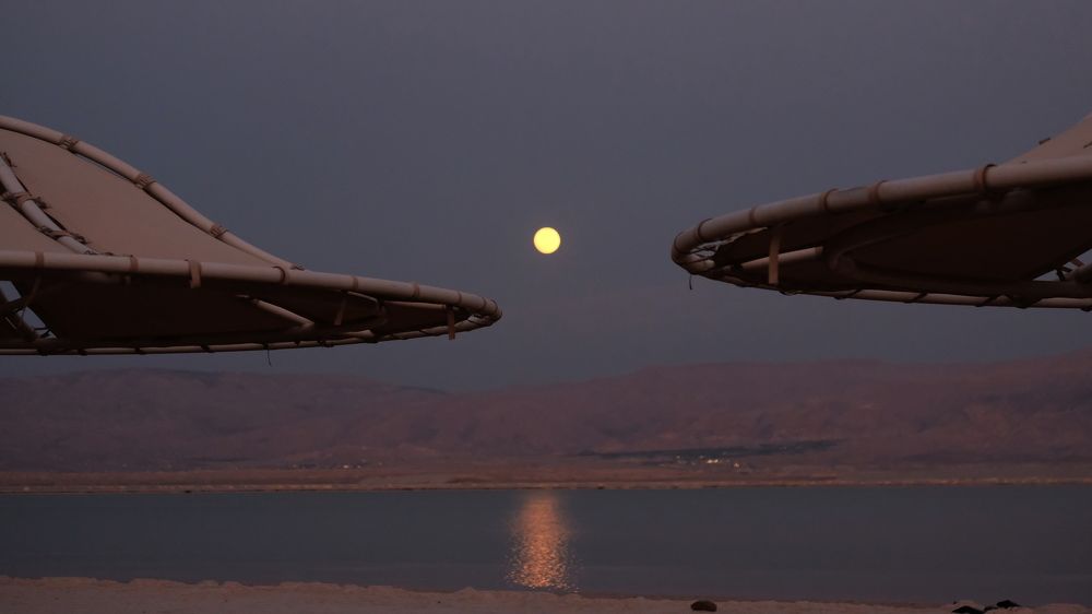 Мертвое море, Израиль.