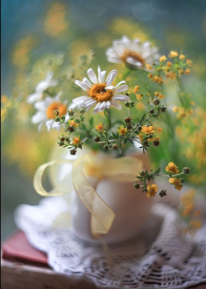 Веселая ромашка