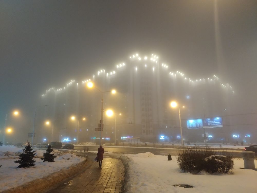 Одинокий прохожий