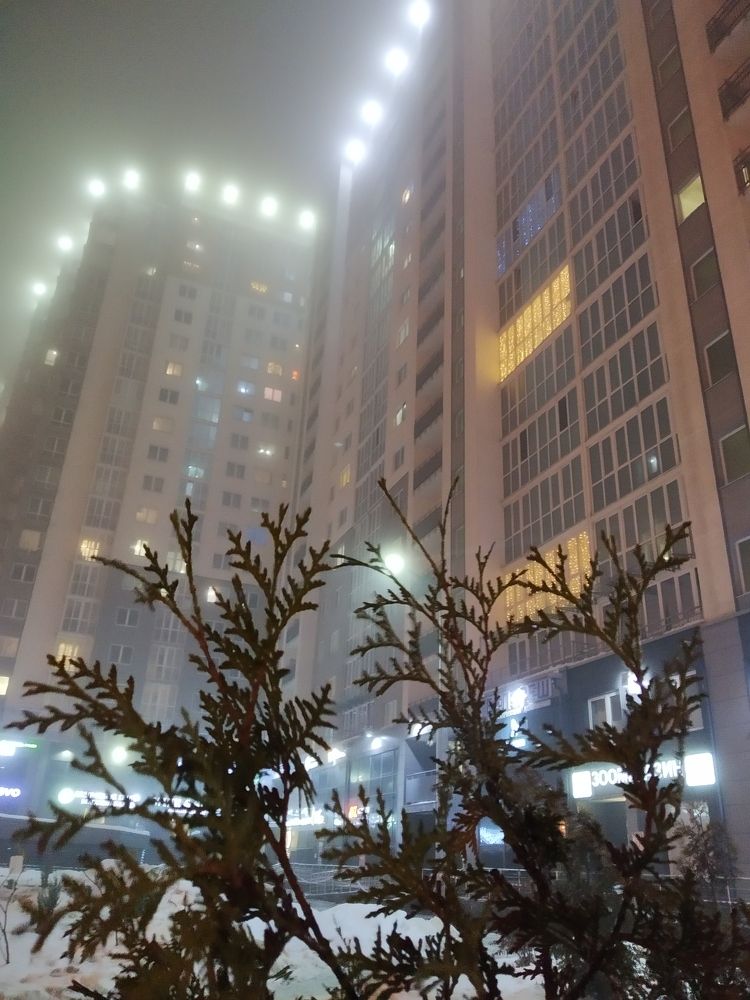 Туманный город