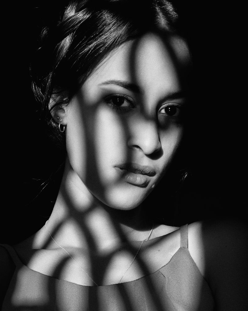 Between black and white, infinity.