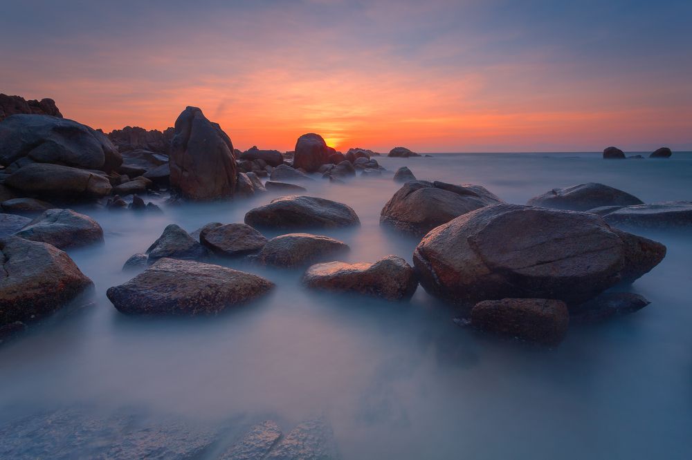 Sunrise at MuiKeGa, Binh Thuan, Vietnam