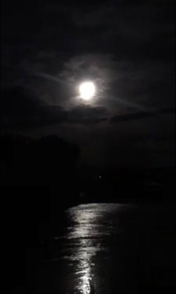 Darkest night moon