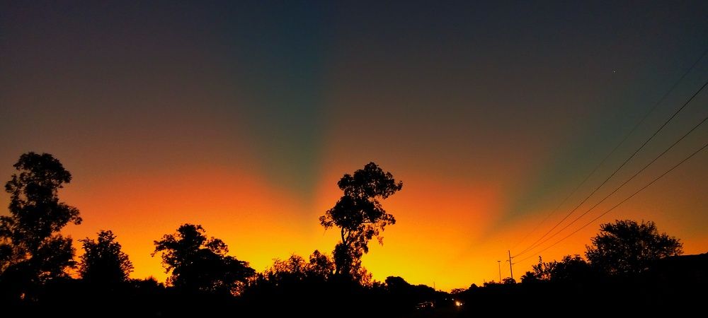 Chasing the sunset