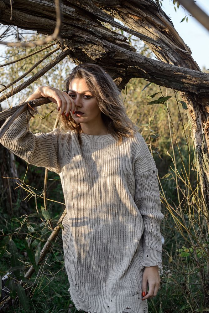 Осенняя девушка.