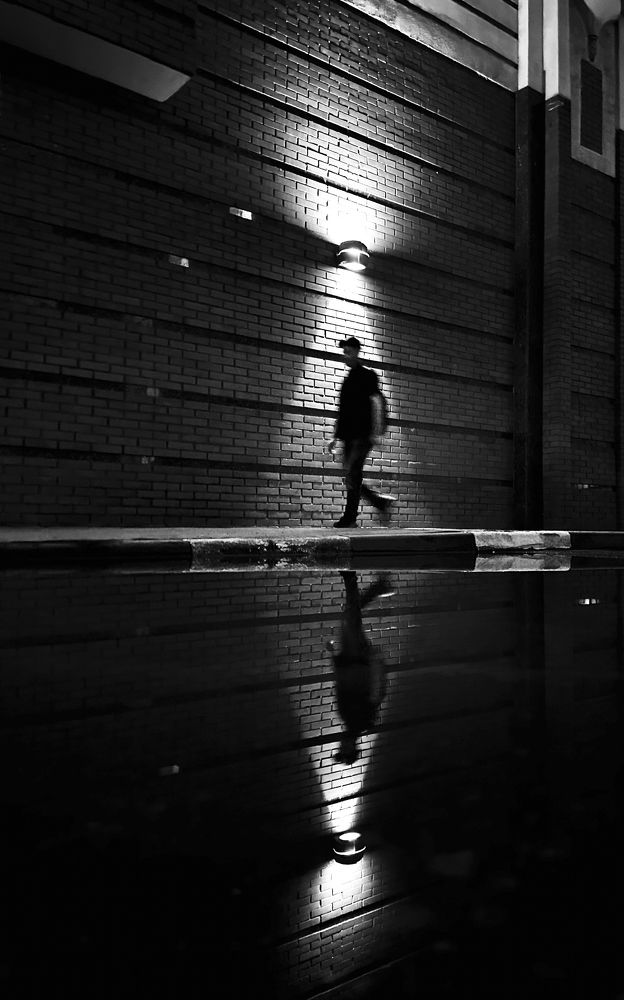 В замочной скважине