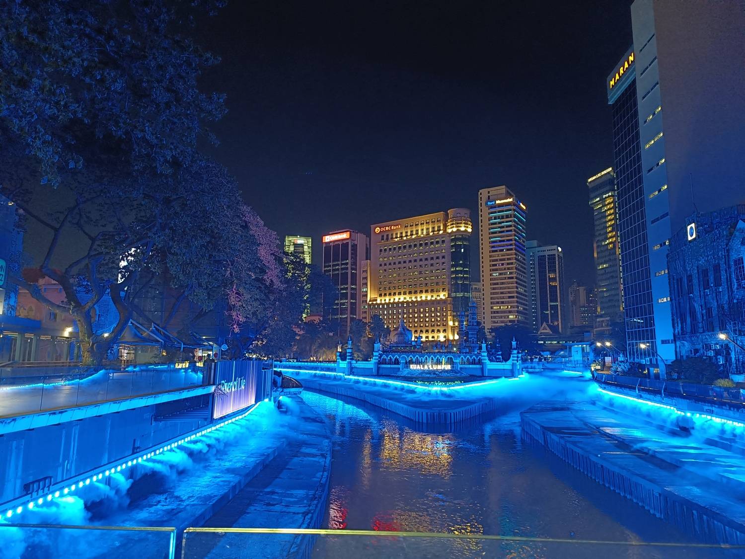 Night landscape