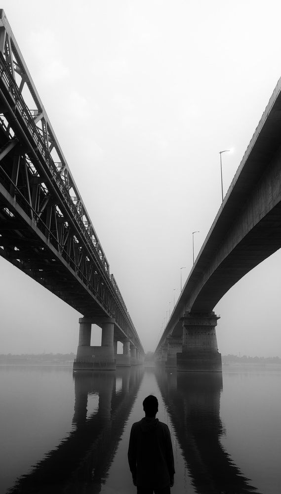 Serene Symmetry: Brahmaputra's Delightful Banks