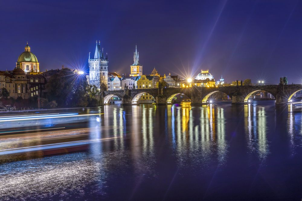 Những bức ảnh về đêm Praha