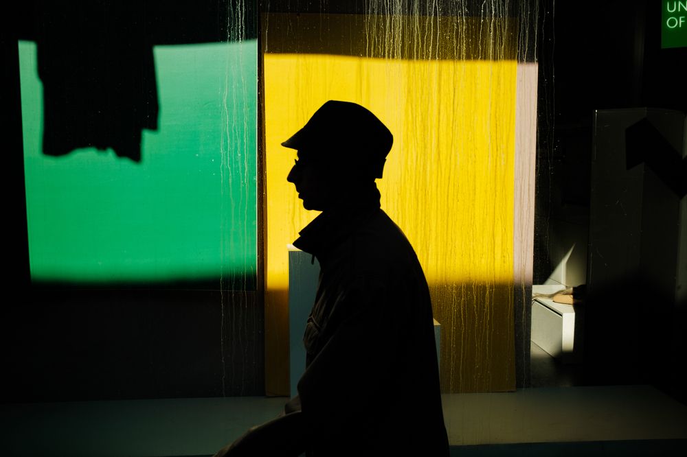 Colorfull Shadow Portrait