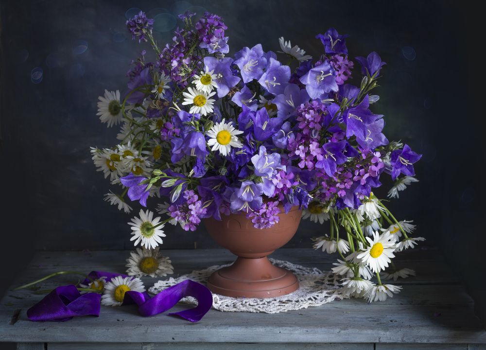 Колокольчики и ромашки