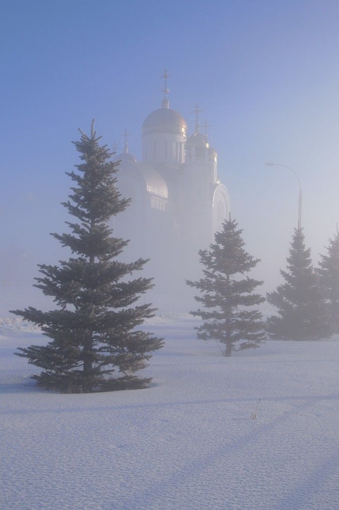 Морозное утро. -32