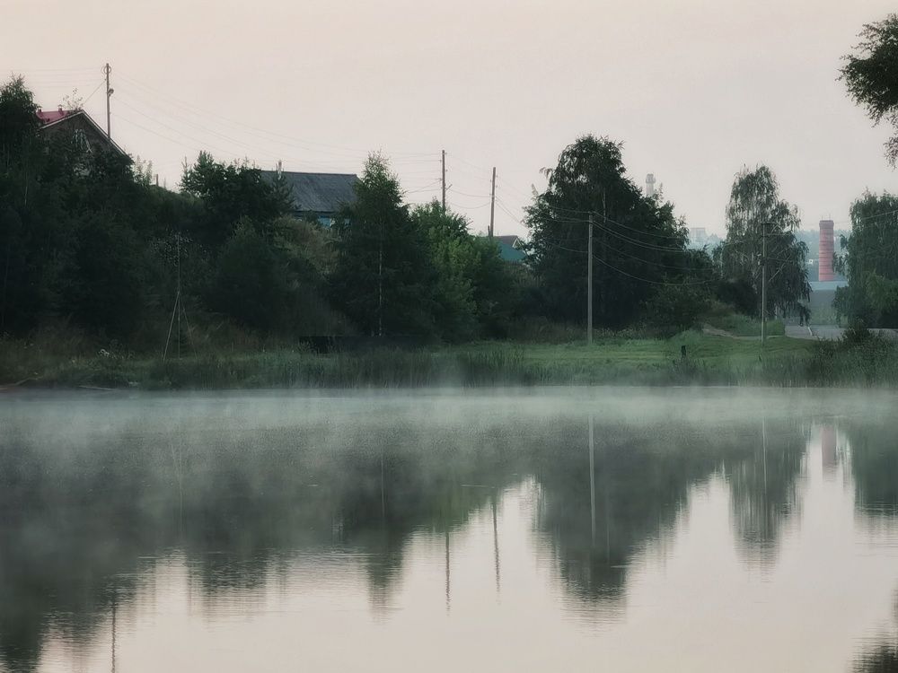 Рассвет на озере