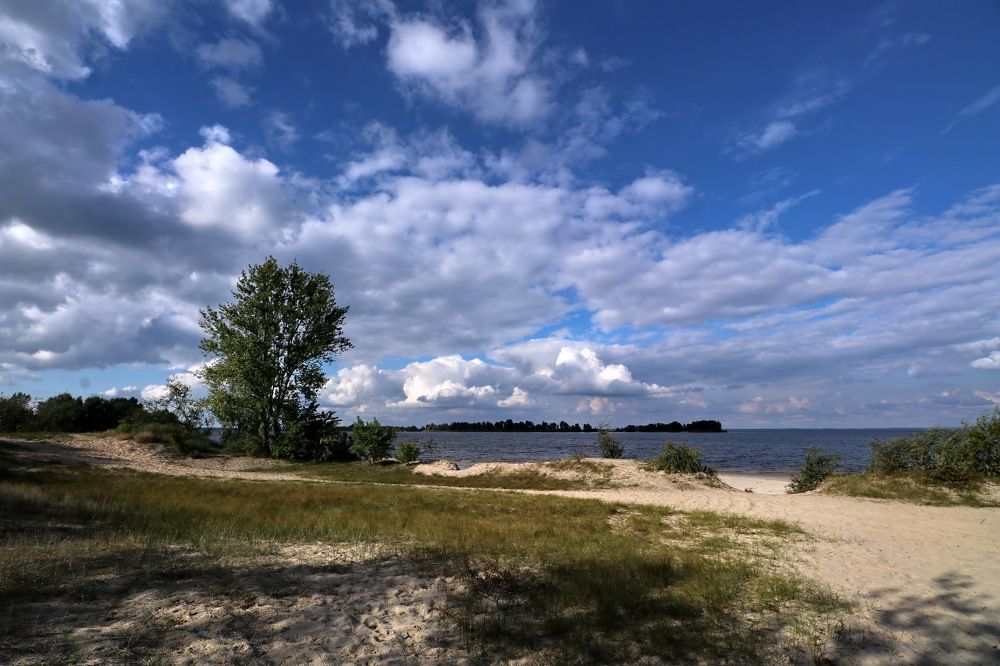 Небо над Днепром.