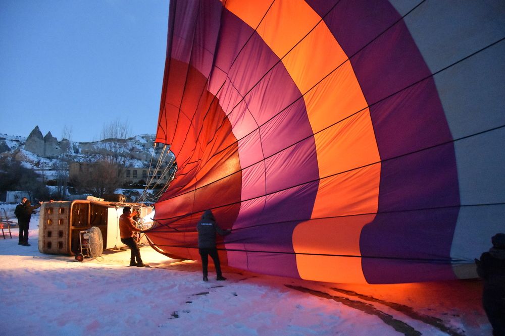 Полет на шарах