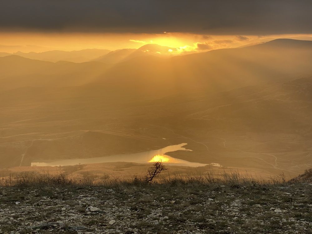 The last rays of the outgoing 2022 (evening 31.12.2022)