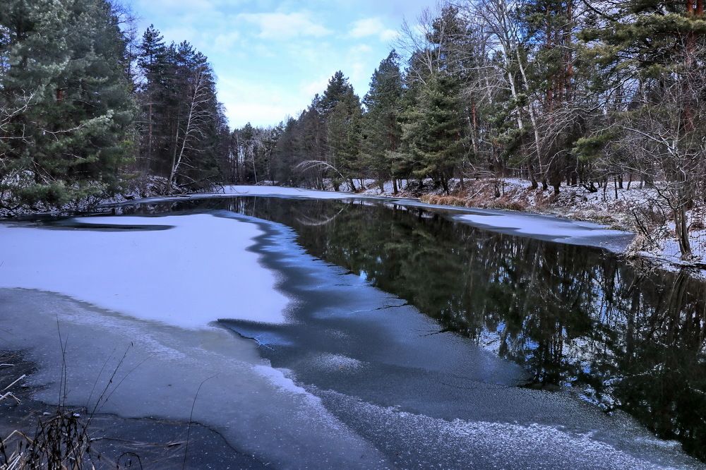 Первый снег.