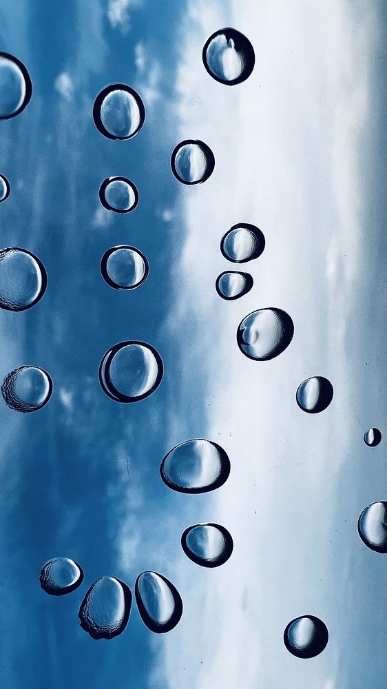 Пузыри застряли