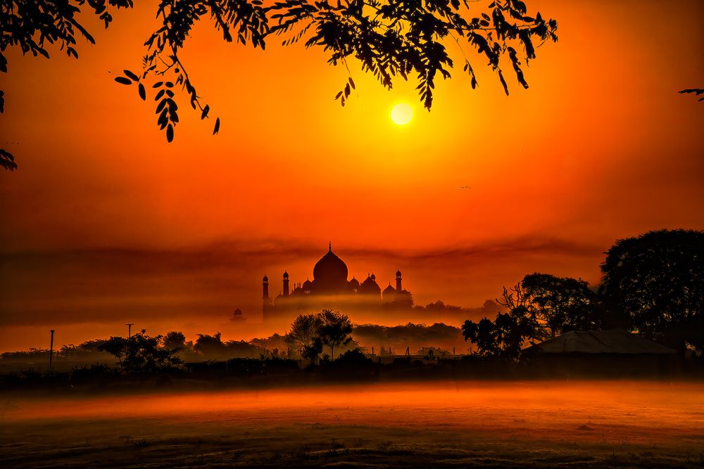 Fog, Dawn and The Taj