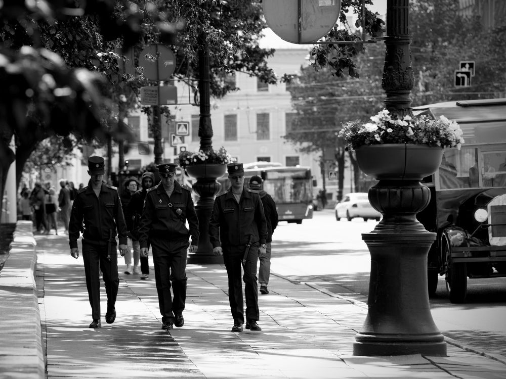 патруль в городе