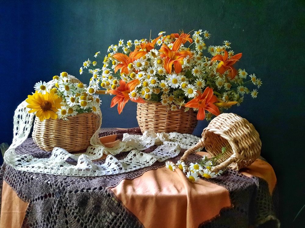 Про ромашки и лилии.