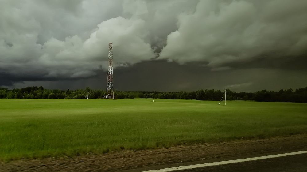 Предгрозовые сумерки.