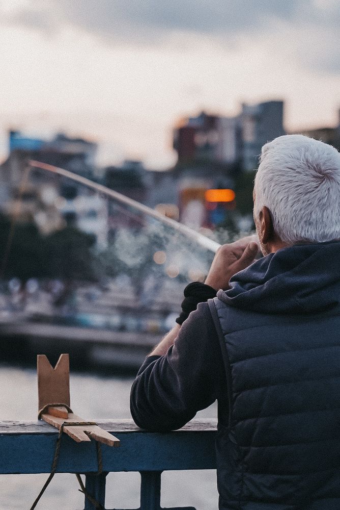 Istanbul fisherman